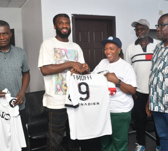 Super Eagles Striker, Terem Moffi
